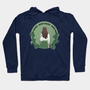 Send Nodes Plant Girl Hoodie